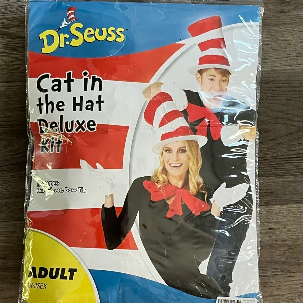 Dr. Seuss Cat in the Hat Costume Kit - Picture 1 of 2